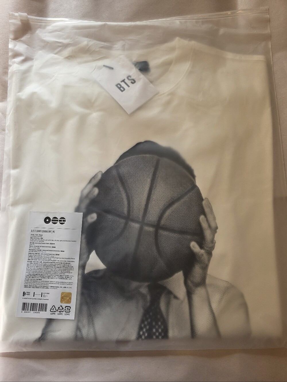 BTS Official Arirang Pop-Up Merch T-Shirt (SUGA)